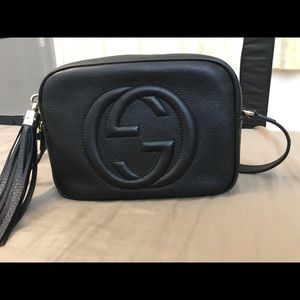 ⭐️ SOLD ⭐️Authentic Gucci soho disco in black